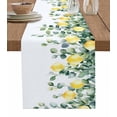 thumbnail image 1 of Table Runner Dresser Scarf 14 x 72 Inch Country Yellow Lemon Fruit Farm Table Runners Non-Slip Heat Kitchen Dining Table Decor for Indoor Outdoor Home Party Decoration, 1 of 7