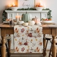 thumbnail image 1 of Table Runner Dresser Scarves 120 Inch Long,Farmhouse Maple Leaf Pumpkin Linen Dining Table Runners Thanksgiving Fall Plant Linen Tabletop Scarf for Wedding Holiday Party Kitchen, 1 of 9