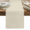 thumbnail image 1 of Table Runner Dresser Scarves 90 Inch Long,Watercolor Minimalist Pure Color Linen Dining Table Runners, 1 of 9