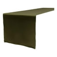 thumbnail image 1 of Table Runner Polyester 14 X 132 Inch by (Olive), 1 of 2
