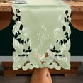 thumbnail image 1 of Table Runner Set of 6 for Dining Table, Light Green Table Linen, 14x108 inches - The Daulton Collection - Home Decor, 1 of 8