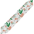 thumbnail image 1 of Table Runner Small Flowers and Leaves Washable Table Cloth Runner for Holiday Home Wedding Table Top Decoration 13x90 Inches, 1 of 3