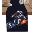 thumbnail image 1 of Table Runner Sporty Style Table Decoration for Kitchen Dinning Astronaut Star Soccer Table Decoration for Indoor Outdoor Party Wedding Decor 13x90 Inch, 1 of 7