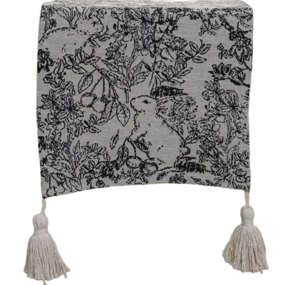 Table Runner Table Cloth From Durability Polyester with Tasseled Designing Table