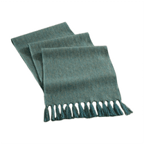 Table Runner with Tassels, Ongmies Boho Farmhouse Christmas Table Runner with Tassels – 72-Inch Long, Dark Green for Holiday, Wedding, and Dining Table Decor, Boho Farmhouse Rustic Table Runners