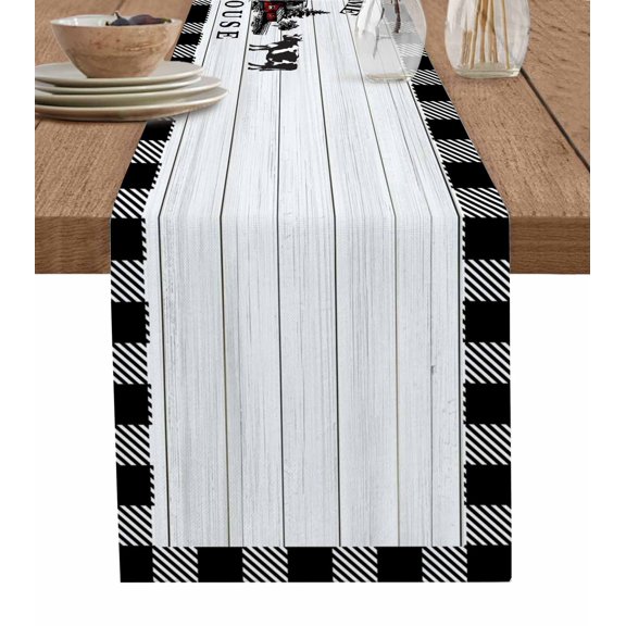 Table Runner Yellow Grey Chevron Table Decoration for Kitchen Dinning Geometric Design Stripe Table Decoration for Indoor Outdoor Party Wedding Decor 13x90inch