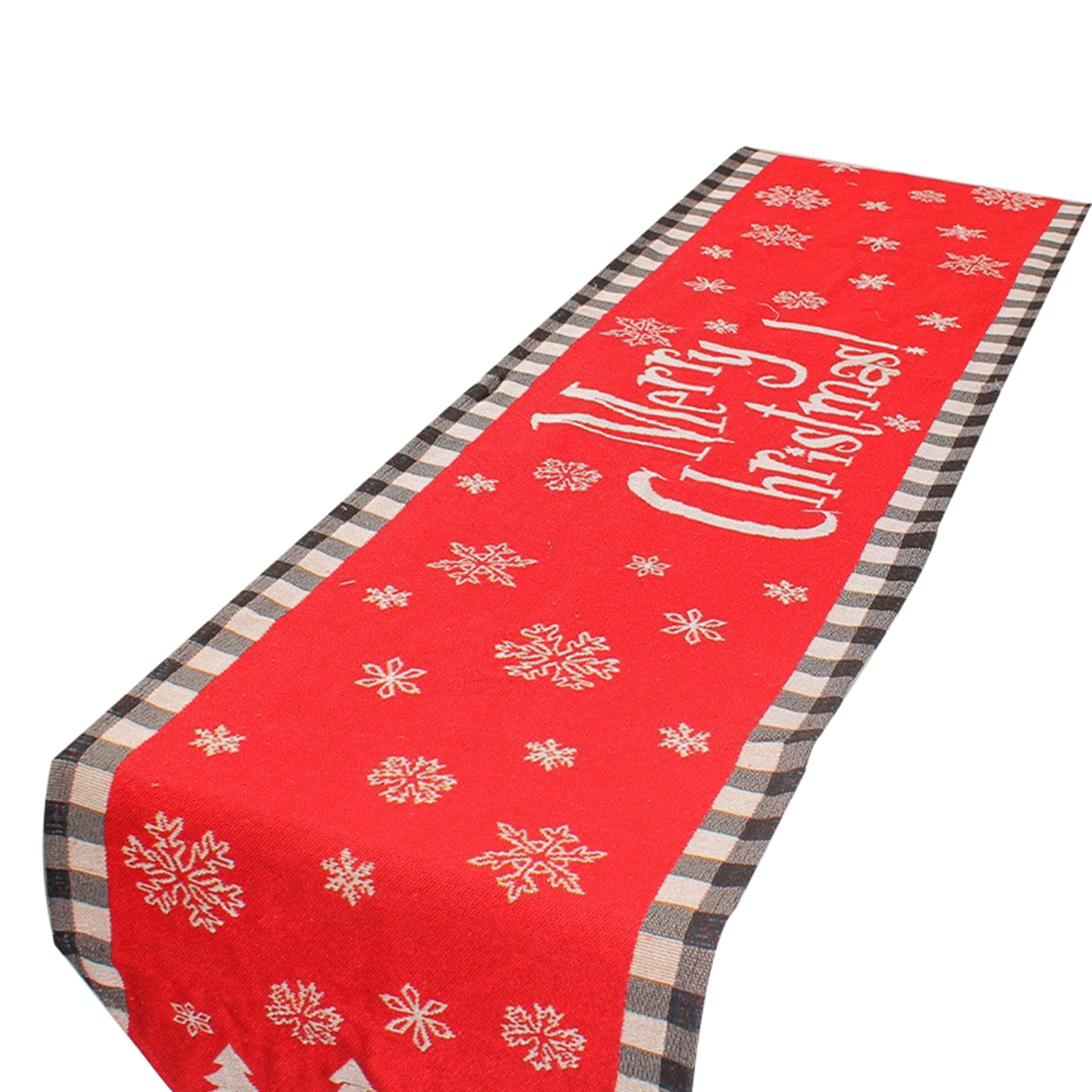 Table Runner with Tassels Washable Antishrink Wearresistant Heat Insulation Antifade