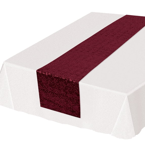 Sequined Table Runner, 11.25" x 6' 3", (1/Pkg)