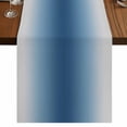 thumbnail image 1 of Table Runners 108 Inches Long Dress Scarves, Navy Blue Grey Ombre Farmhouse Coffee/Dining/Kitchen Table Runner for Living Room, Farmhouse Gradient Minimalist 13x108 Inch, 1 of 9