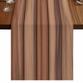 thumbnail image 1 of Table Runners 108 Inches Long Dress Scarves, Western Barn Door Farmhouse Coffee/Dining/Kitchen Table Runner for Living Room, Country Farmhouses Wooden Grain Brown 13x108 Inch, 1 of 9