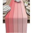 thumbnail image 1 of Table Runners 13X70 Inches Long, Light Pink,Cotton Linen Farmhouse Retro Rustic Barn Wood Texture Tablecloths Non-Slip Party Table Decorations for Kitchen,Home,Dining,Outdoor,, 1 of 6