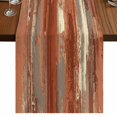 thumbnail image 1 of Table Runners 36 Inches Long Dress Scarves, Orange Abstract Farmhouse Kitchen/Dining Table Runner, Short Coffee Tablerunners, Vintage Geometric Gradient Oil Painting Modern 13x36 Inch, 1 of 9