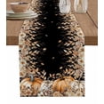thumbnail image 1 of Table Runners 36 Inches Long Dress Scarves, Orange Pumpkins Fall Farmhouse Kitchen/Dining Table Runner, Short Coffee Tablerunners, Thanksgiving Botanical Leaves Floral 13x36 Inch, 1 of 7