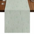 thumbnail image 1 of Table Runners 36 Inches Long Dress Scarves, Sage Green Ombre Farmhouse Kitchen/Dining Table Runner, Short Coffee Tablerunners, Farmhouse Stripes Modern Abstract Art 13x36 Inch, 1 of 9