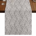 thumbnail image 1 of Table Runners 70 Inches Long Dress Scarves, Black Grey Branches Farmhouse Coffee/Dining/Kitchen Table Decor, Holiday Table Runner, Vintage Art Farmhouse 13x70 Inch, 1 of 9