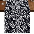 thumbnail image 1 of Table Runners 70 Inches Long Dress Scarves, Black Spring Floral Farmhouse Coffee/Dining/Kitchen Table Decor, Holiday Table Runner, Farmhouse Flowers Elegant Pastoral 13x70 Inch, 1 of 9
