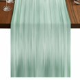 thumbnail image 1 of Table Runners 70 Inches Long Dress Scarves, Green Farmhouse Coffee/Dining/Kitchen Table Decor, Holiday Table Runner, Modern Abstract Art Ombre Striped 13x70 Inch, 1 of 9