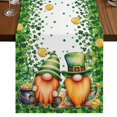 thumbnail image 1 of Table Runners 70 Inches Long Dress Scarves, St. Patrick's Day Farmhouse Coffee/Dining/Kitchen Table Decor, Holiday Table Runner, Lucky Shamrocks Harp Beer Spring Plants 13x70 Inch, 1 of 9