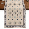 thumbnail image 1 of Table Runners 72 Inches Long Dress Scarves, Boho Geometric Farmhouse Kitchen/Dining Table Runner, Coffee Tablerunners, Retro Rustic Chic Ethnic Abstract Patterned 13x72 Inch, 1 of 9