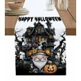 thumbnail image 1 of Table Runners 72 Inches Long Dress Scarves, Halloween Farmhouse Kitchen/Dining Table Runner, Coffee Tablerunners, Skull Pumpkin Gnomes Bare Tree Hunting House 13x72 Inch, 1 of 7