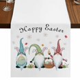 thumbnail image 1 of Table Runners 72 Inches Long Dress Scarves, Happy Easter Farmhouse Kitchen Table Runner, Coffee Tablerunners, Cute Gnomes Eggs Spring Daisy Flowers Plants 16x72 Inch, 1 of 9