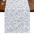 thumbnail image 1 of Table Runners 72 Inches Long Dress Scarves, Light Blue Dandelion Farmhouse Kitchen Table Runner, Coffee Tablerunners, Spring Flowers Modern Minimalist 18x72 Inch, 1 of 9