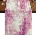 thumbnail image 1 of Table Runners 72 Inches Long Dress Scarves, Pink Ombre Farmhouse Kitchen/Dining Table Runner, Coffee Tablerunners, Gradient Abstract Art Vintage 14x72 Inch, 1 of 9