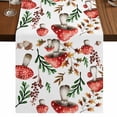 thumbnail image 1 of Table Runners 72 Inches Long Dress Scarves, Red Mushrooms Farmhouse Kitchen Table Runner, Coffee Tablerunners, Maple Leaves Plants Country Botanical 14x72 Inch, 1 of 9