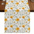 thumbnail image 1 of Table Runners 72 Inches Long Dress Scarves, Spring Daisy Farmhouse Kitchen/Dining Table Runner, Coffee Tablerunners, Country Watercolor Yellow White Floral Leaf 16x72 Inch, 1 of 9
