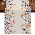 thumbnail image 1 of Table Runners 72 Inches Long Dress Scarves, Spring Floral Farmhouse Kitchen/Dining Table Runner, Coffee Tablerunners, Elegant Flowers Farmhouse Botanical Rustic 18x72 Inch, 1 of 9