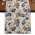 thumbnail image 1 of Table Runners 72 Inches Long Dress Scarves, Spring Flowers Farmhouse Kitchen/Dining Table Runner, Coffee Tablerunners, Farmhouse Botanical Seasonal Floral Herbs 14x72 Inch, 1 of 9