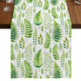 thumbnail image 1 of Table Runners 72 Inches Long Dress Scarves, Spring Leaves Farmhouse Kitchen/Dining Table Runner, Coffee Tablerunners, Pastoral Garden Botanical Watercolor 18x72 Inch, 1 of 9