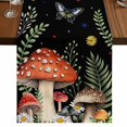 thumbnail image 1 of Table Runners 72 Inches Long Dress Scarves, Spring Mushrooms Farmhouse Kitchen/Dining Table Runner, Coffee Tablerunners, Farmhouse Pastoral Botanical Stars Rustic 14x72 Inch, 1 of 9