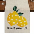 thumbnail image 1 of Table Runners 72 Inches Long Dress Scarves, Yellow Lemons Farmhouse Kitchen/Dining Table Runner, Coffee Tablerunners, Summer Botanical Farmhouse Rustic 18x72 Inch, 1 of 9