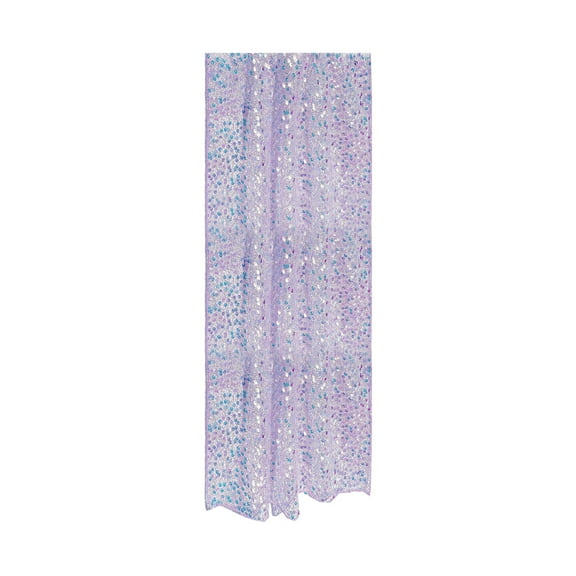 Table Runners 72 Inches Long Glitter Fabric with Iridescent Sequins for Girl Birthday Party Decorations, Wedding, Summer Celebrations