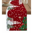 thumbnail image 1 of Table Runners 90 Inches Long Dress Scarves, Christmas Red Farmhouse Coffee/Dining/Kitchen Table Runner for Living Room, Snowman Xmas Pine Branch Cardinal Bird Snowflake 13x90 Inch, 1 of 7