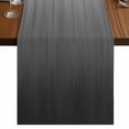 thumbnail image 1 of Table Runners 90 Inches Long Dress Scarves, Grey Ombre Farmhouse Coffee/Dining/Kitchen Table Runner for Living Room, Contemporary Gradient Abstract Art 13x90 Inch, 1 of 9