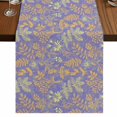 thumbnail image 1 of Table Runners 90 Inches Long Dress Scarves, Purple Dandelion Farmhouse Coffee/Dining/Kitchen Table Runner for Living Room, Modern Minimalist Flowers Spring 13x90 Inch, 1 of 9