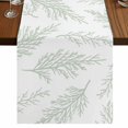 thumbnail image 1 of Table Runners 90 Inches Long Dress Scarves, Spring Green Tree Branches Farmhouse Coffee/Dining/Kitchen Table Runner for Living Room, Farmhouse Nature Botanical 13x90 Inch, 1 of 9