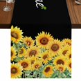 thumbnail image 1 of Table Runners 90 Inches Long Dress Scarves, Sunflowers Farmhouse Coffee/Dining/Kitchen Table Runner for Living Room, Yellow Summer Botanical Elegant Pastoral 13x90 Inch, 1 of 9