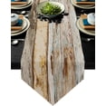 thumbnail image 1 of Table Runners Modern Vintage Wood Texture Crack Tablecloths Creative Table Runner Table Decoration Party Holiday Table Decor, 1 of 5