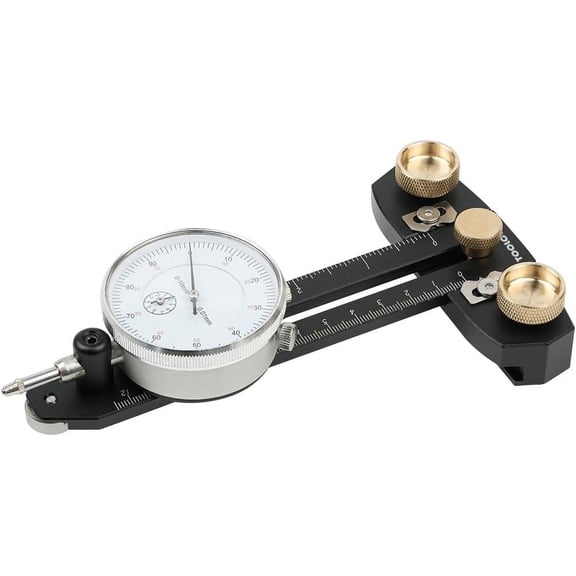 Table Saw Alignment Gauge Calibrator Dial Indicator Thin Rip Jig Table Saw Jig Guide Woodworking Tool Table Saw Accessories for Repeat Narrow Strip Cuts