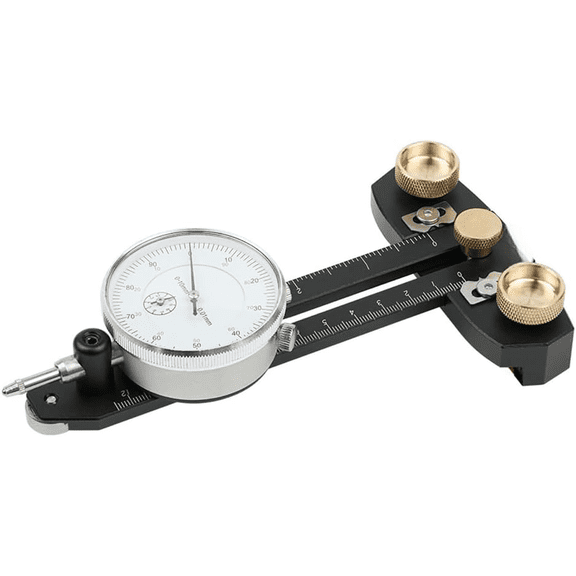 Table Saw Alignment Gauge Calibrator Dial Indicator Thin Rip Jig Table Saw Jig Guide Woodworking Tool Table Saw Accessories for U Slot Track