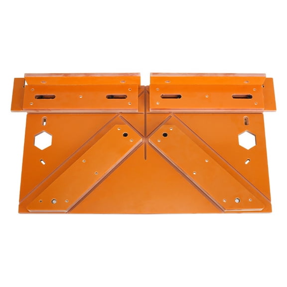 Table Saw Cutting Guide Tool Bottom Plate Frame 45/90 Degree Guidefor Door Frame