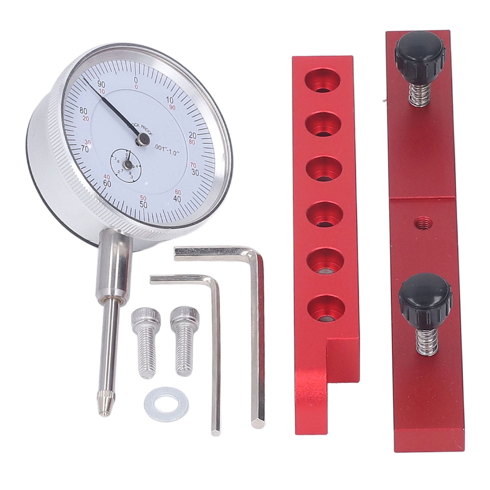 Table Saw Dial Indicator 0.001in Accuracy Adjustable Machinery Tool Alignment System 0.01in to