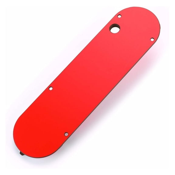 Table Saw Insert Zero Clearance CR-4 - Fits Sears 21833, Grizzly G0715P, Dayton 4KXD1, Masterforce - Phenolic Table Saw Insert Plate for Reduced Splintering