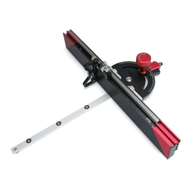 Table Saw Miter Gauge with Extendable Miter Fence for Table Saws Inverted Carving Machine ,High Precision