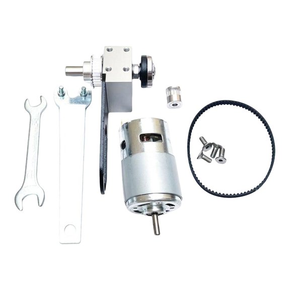 Table Saw Spindle Drill Chuck Converter Spindle Assembly with 895 Motor for DIY Woodworking Bench Drills