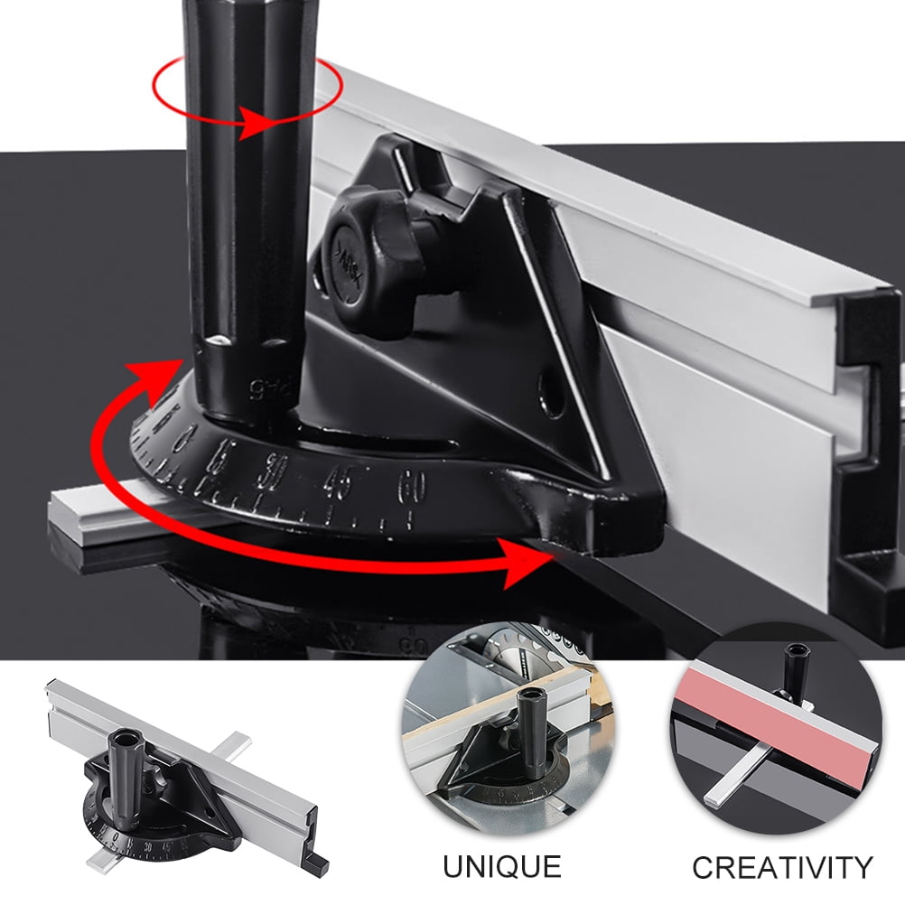 Table Saws Miter Gauge 1 Set Precision Miter Gauge Fence System