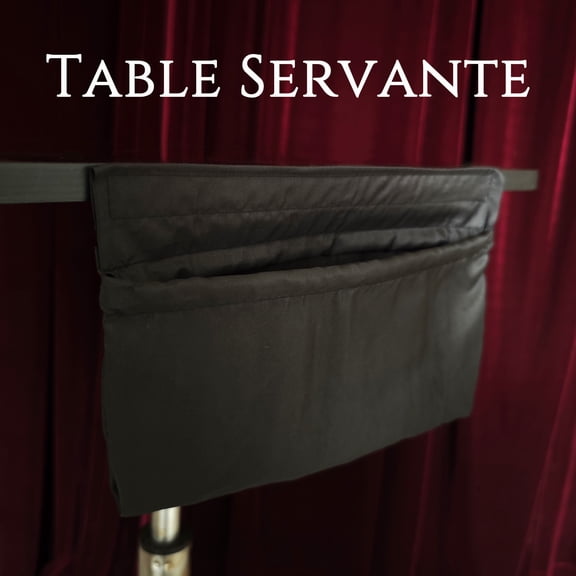 Table Servante Magic Tricks Professional Load Drop Magic Pocket Accessories For Close-up Stage Table Performance Magician's Prop